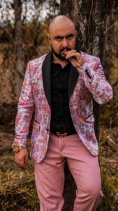 Andres Franco Moda Masculina Flores Estampadas