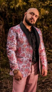 Andres Franco Moda Masculina Flores Estampadas